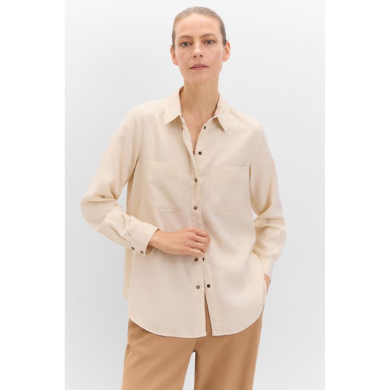 CORTEFIEL - Blusa Manga Larga Mujer Cortefiel