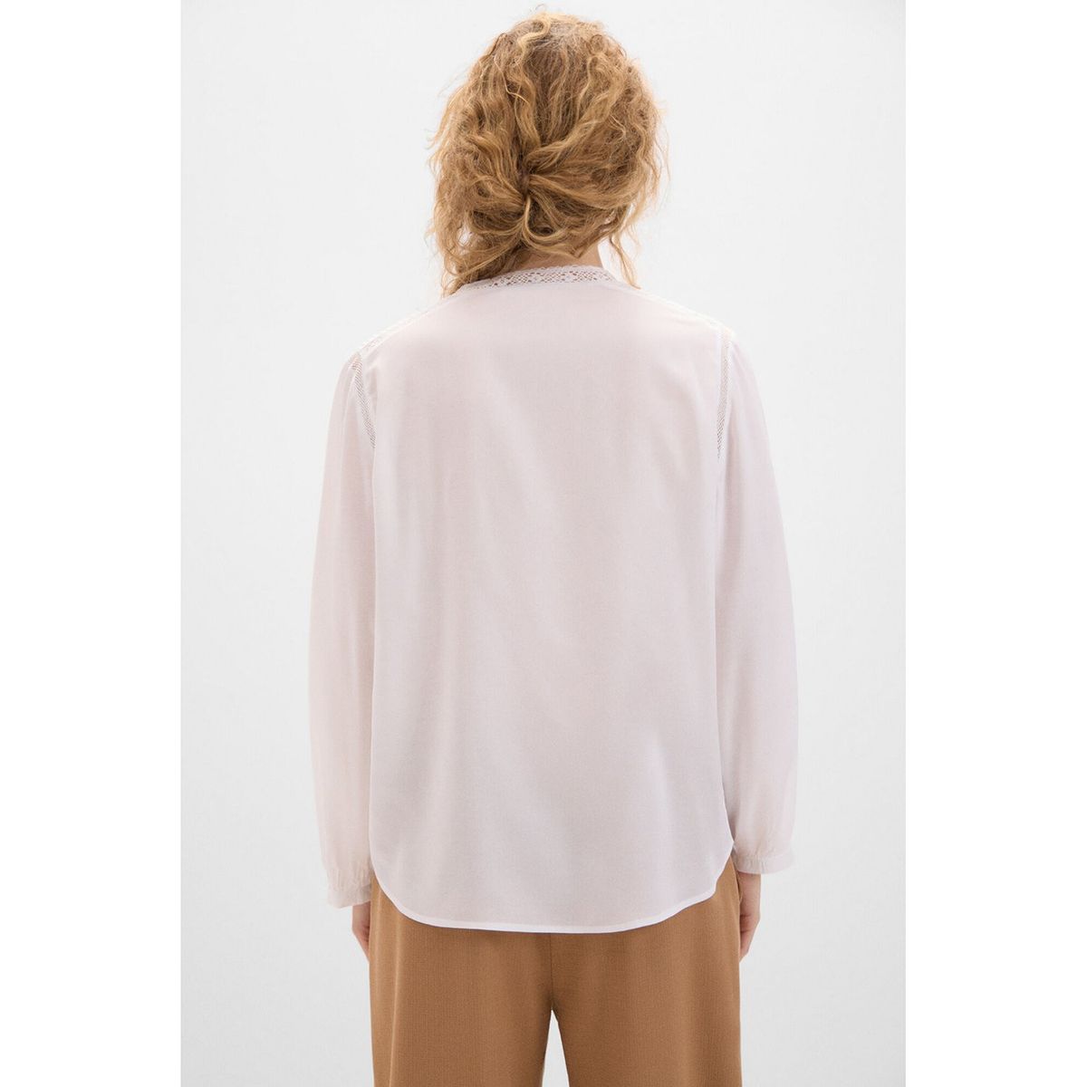 CORTEFIEL - Blusa Manga Larga Mujer Cortefiel