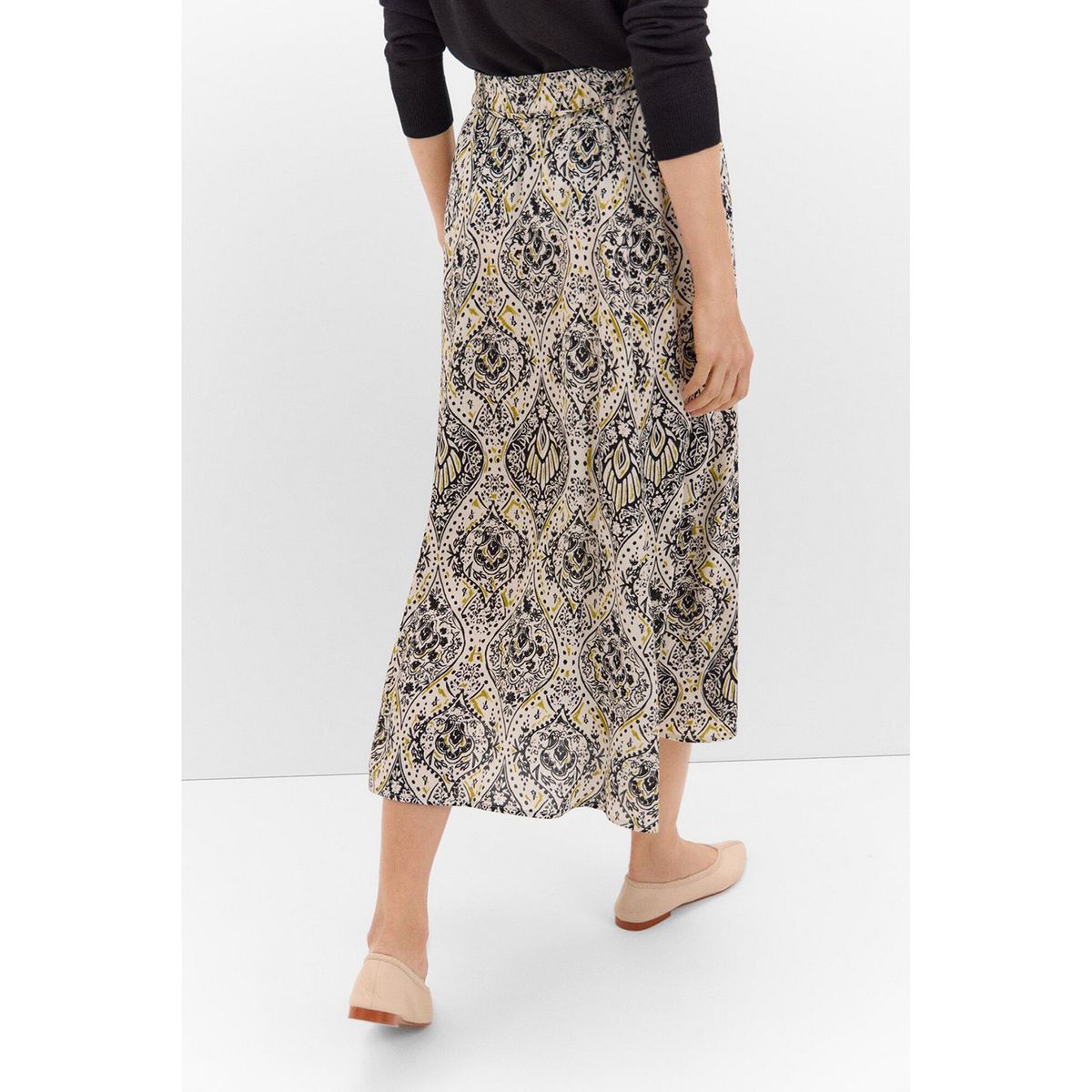 CORTEFIEL - Falda Larga Mujer Cortefiel