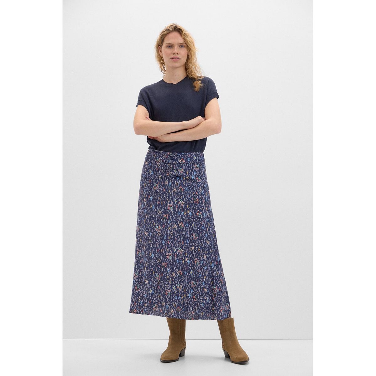 CORTEFIEL - Falda Larga Mujer Cortefiel