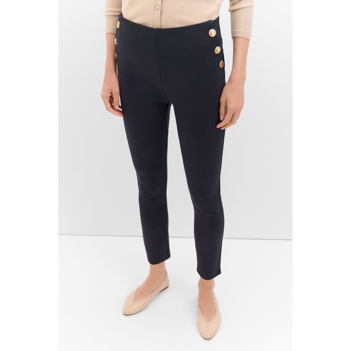 CORTEFIEL - Pantalón Legging Mujer Cortefiel