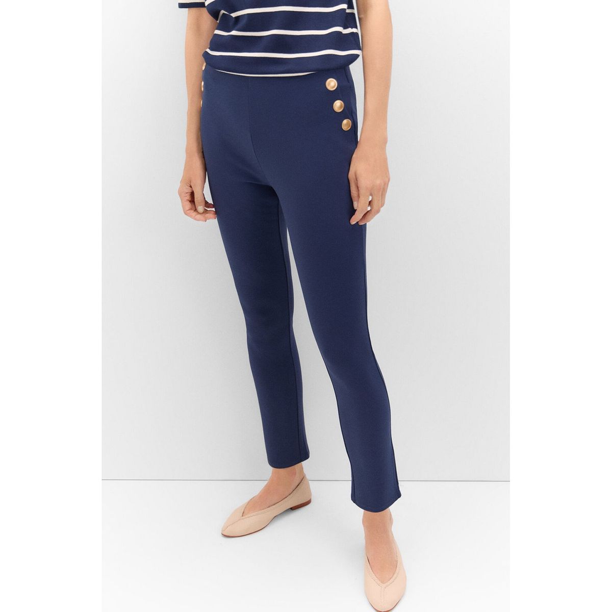CORTEFIEL - Pantalón Legging Mujer Cortefiel