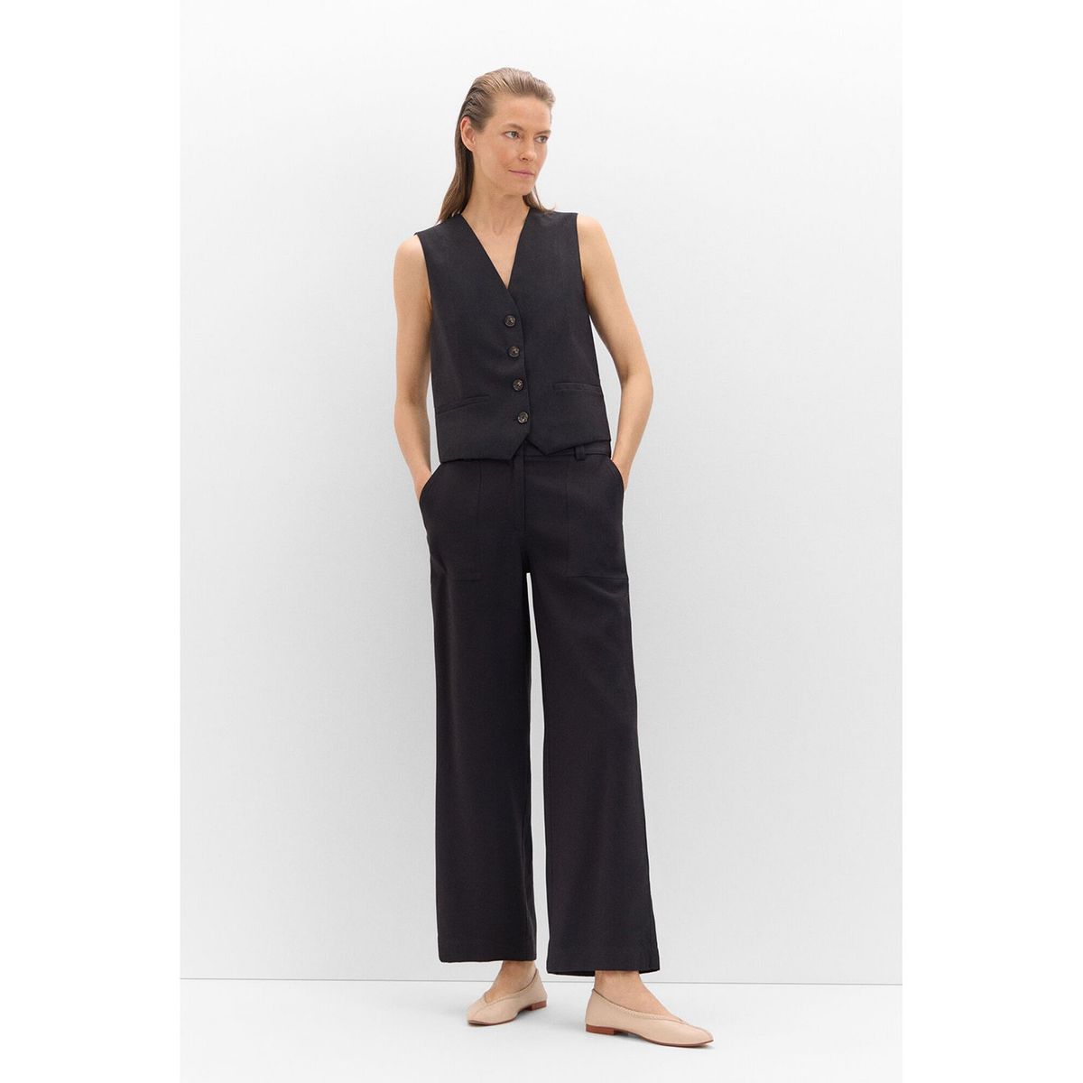 CORTEFIEL - Pantalón Mujer Cortefiel