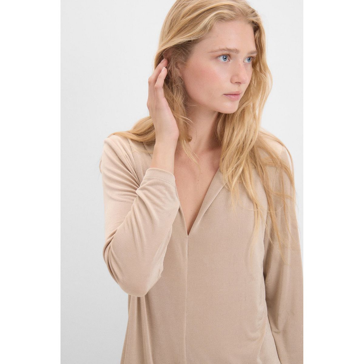 CORTEFIEL - Polo Manga Larga Mujer Cortefiel