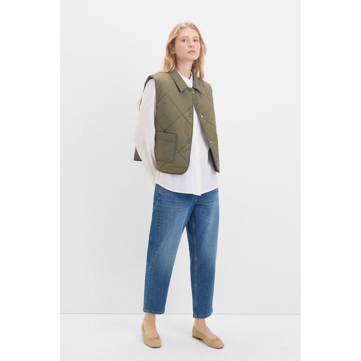 CORTEFIEL - Chaleco Mujer Cortefiel