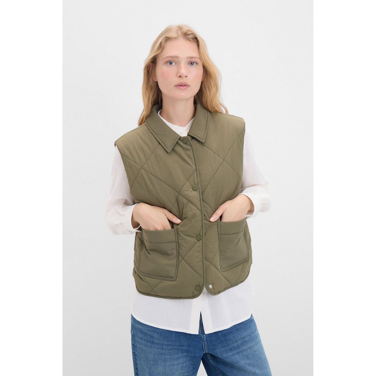 CORTEFIEL - Chaleco Mujer Cortefiel