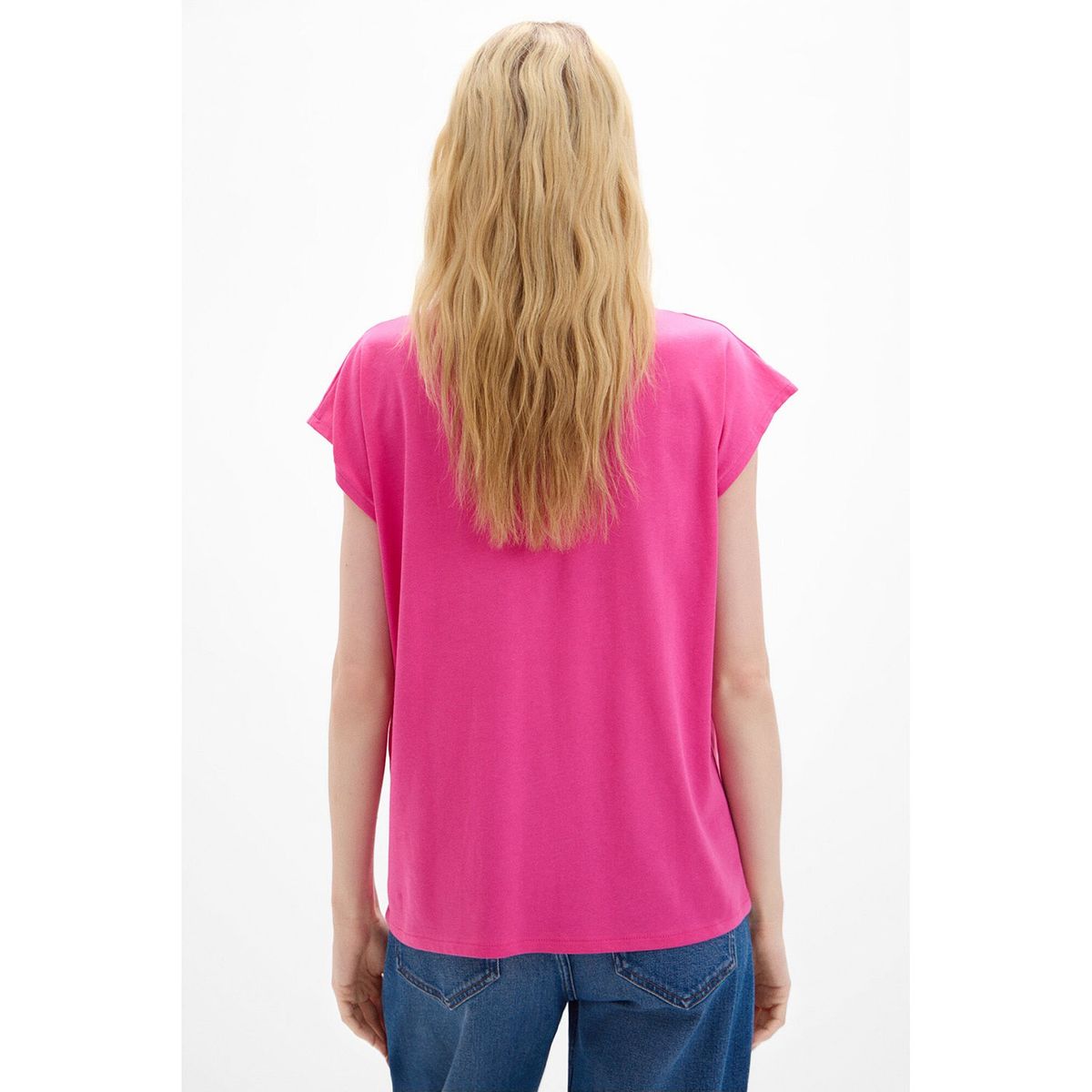 CORTEFIEL - Polo Manga Corta 100% Algodón Mujer Cortefiel