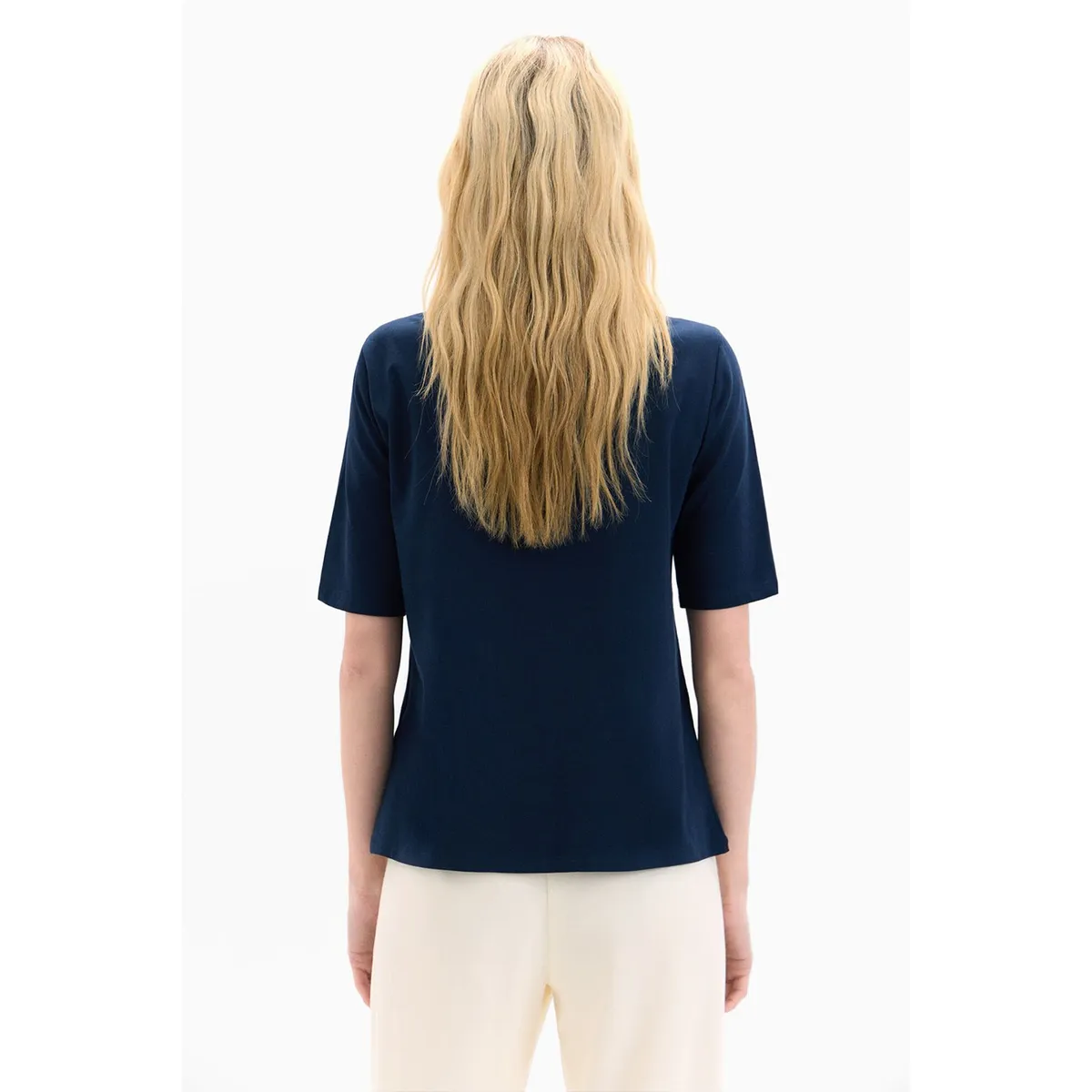 CORTEFIEL - Polo Manga Corta Algodón Mujer Cortefiel