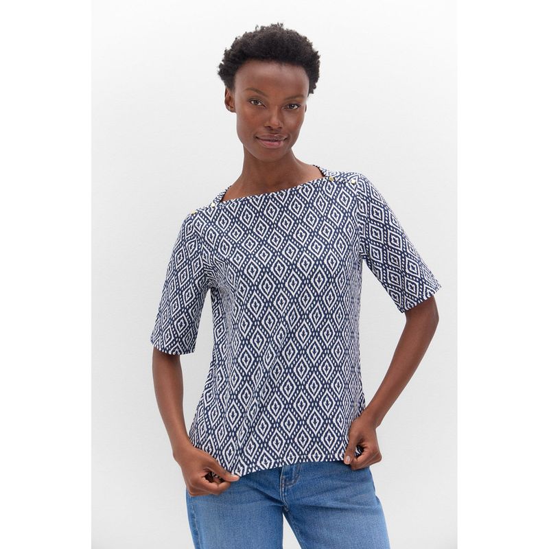 CORTEFIEL - Polo Manga Corta Algodón Mujer Cortefiel