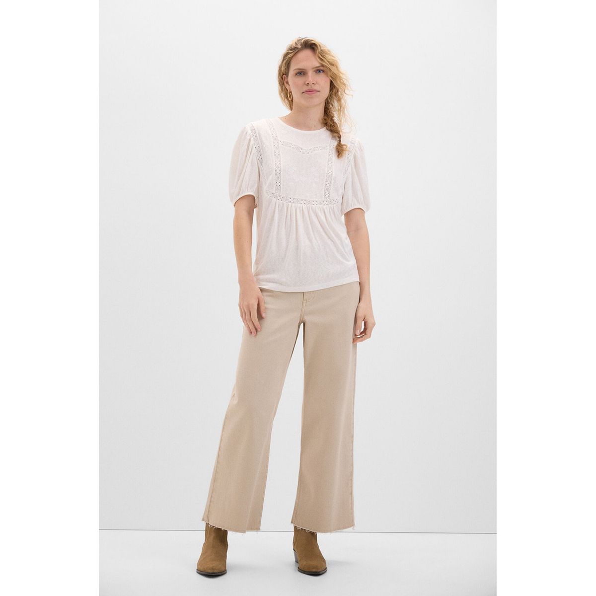 CORTEFIEL - Polo Manga Corta Mujer Cortefiel