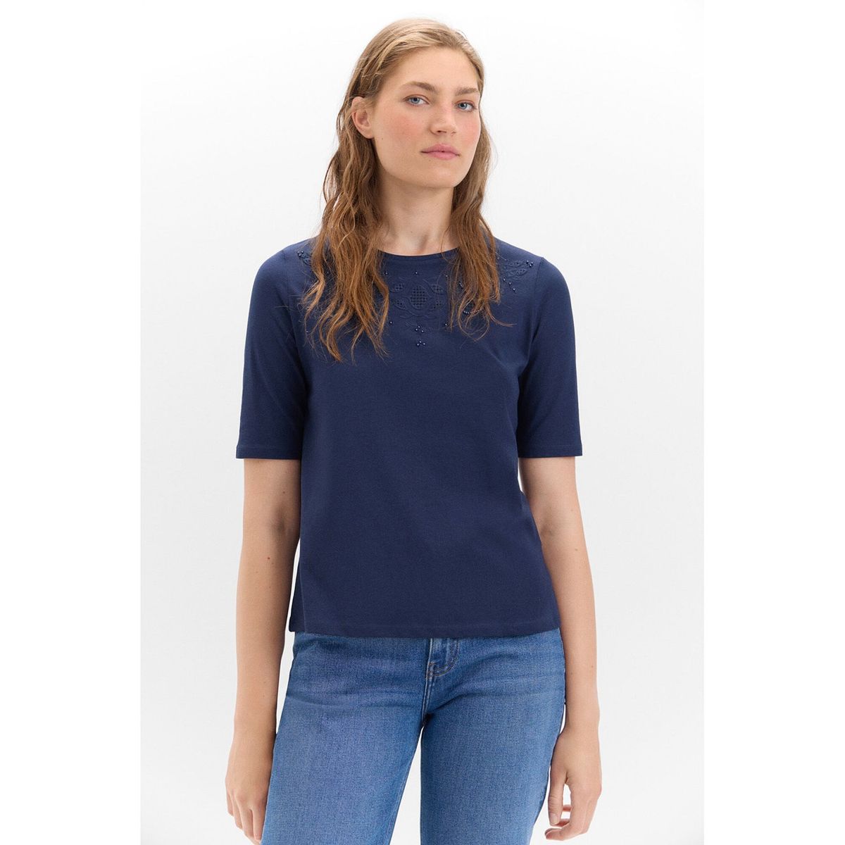 CORTEFIEL - Polo Manga Corta 100% Algodón Mujer Cortefiel