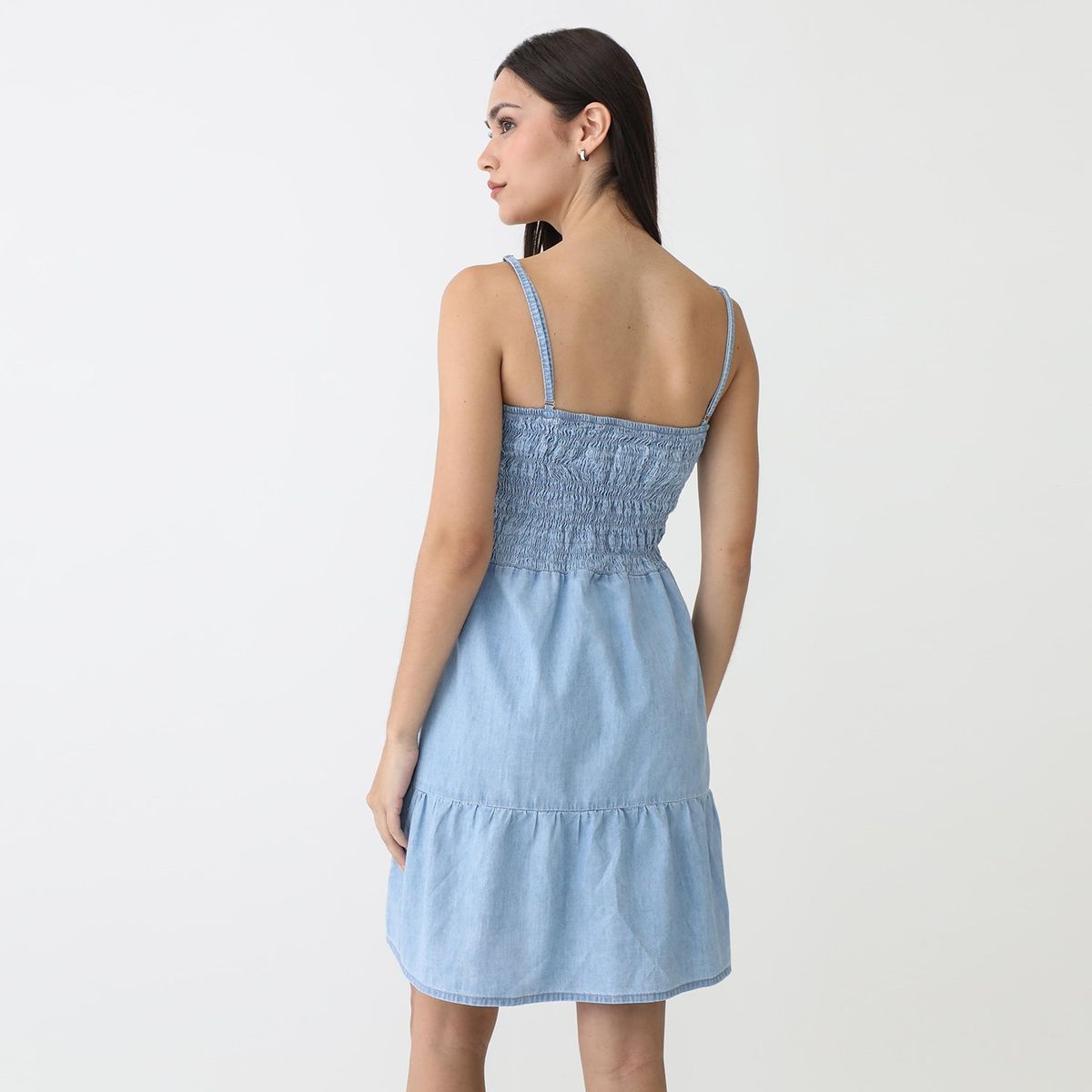 SYBILLA - Vestido Corto 100% Algodón Mujer Sybilla