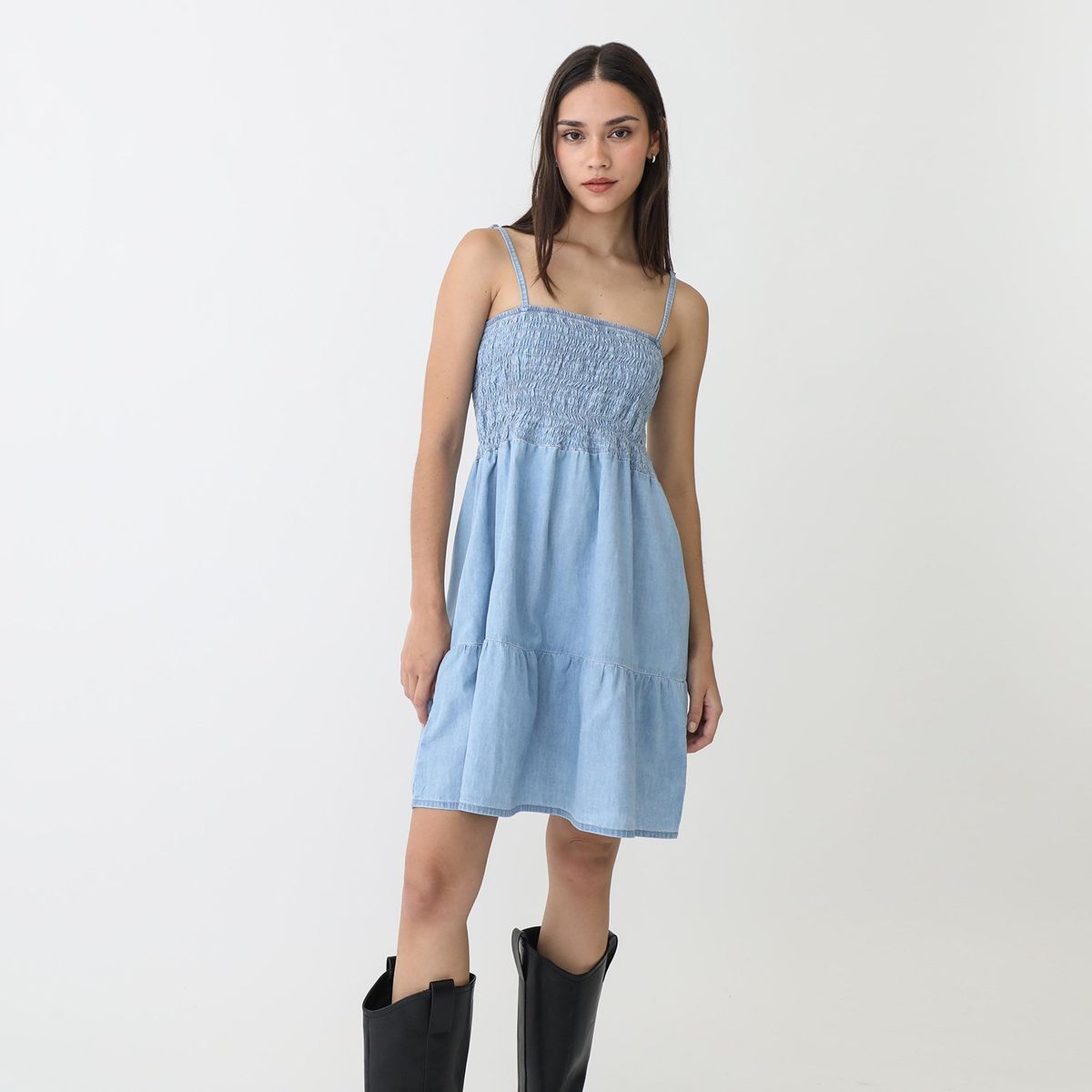 SYBILLA - Vestido Corto 100% Algodón Mujer Sybilla