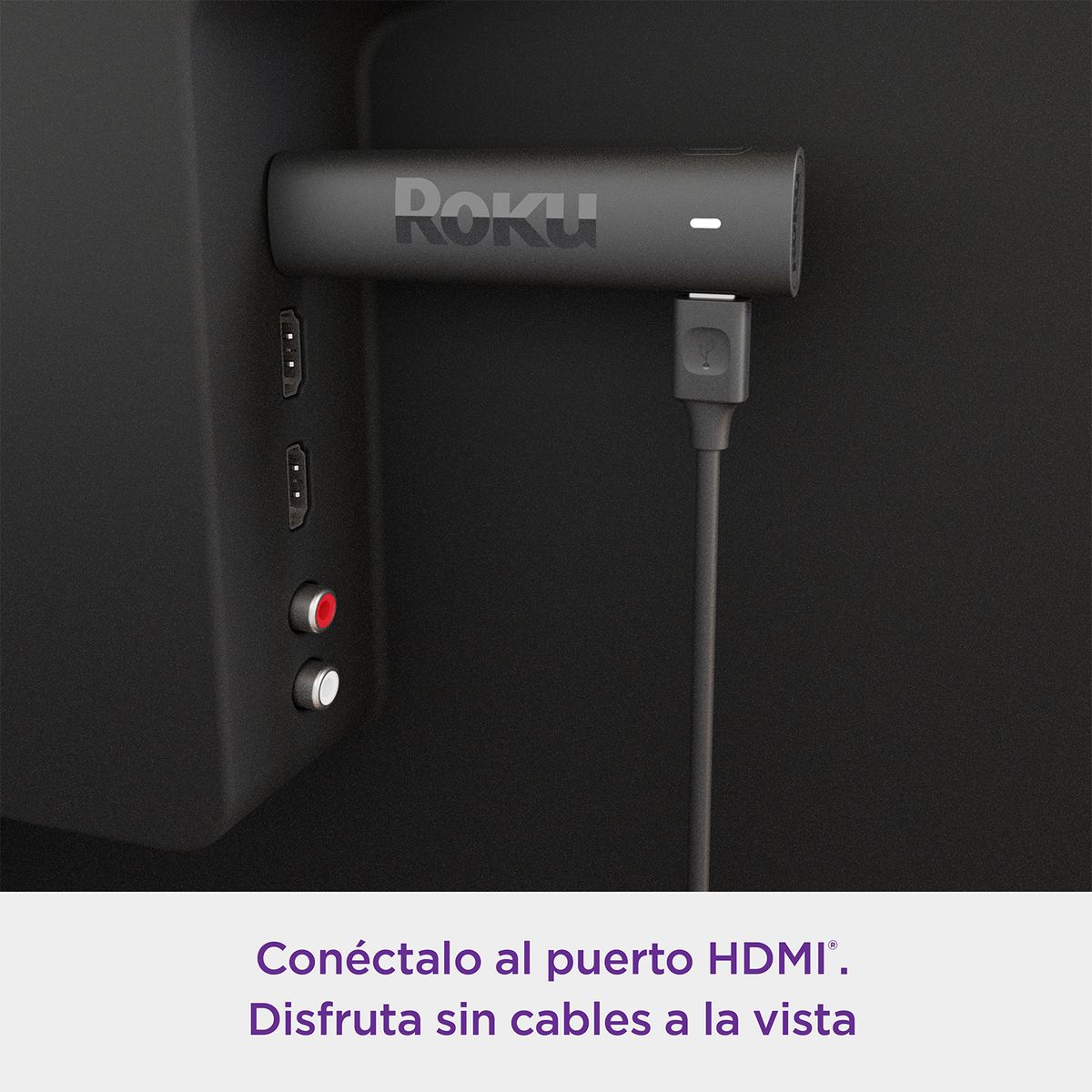 ROKU - Convertidor a Smart TV Roku Stick 4K 3820X2 1GB REFUR
