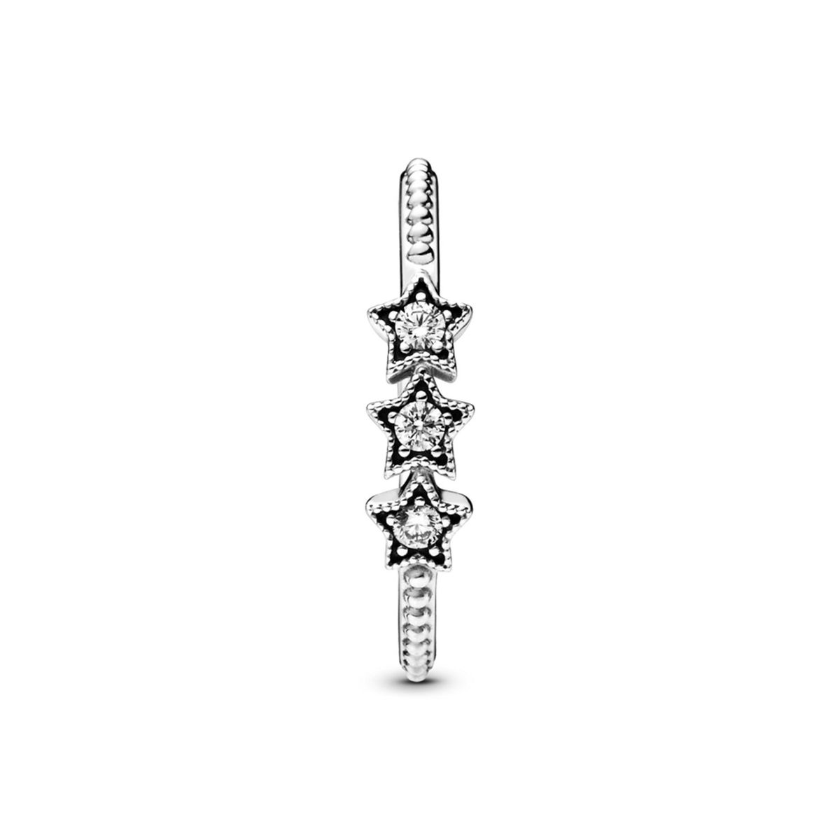 PANDORA - Anillo Estrellas Celestiales Circon