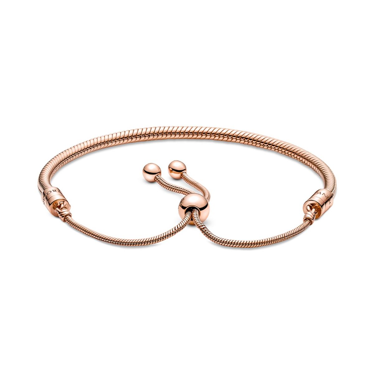 PANDORA - Pulsera Rose Con Cierre Deslizante
