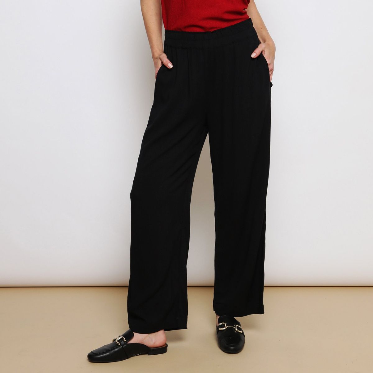 STEFANO COCCI - Pantalón Palazzo Mujer Stefano Cocci