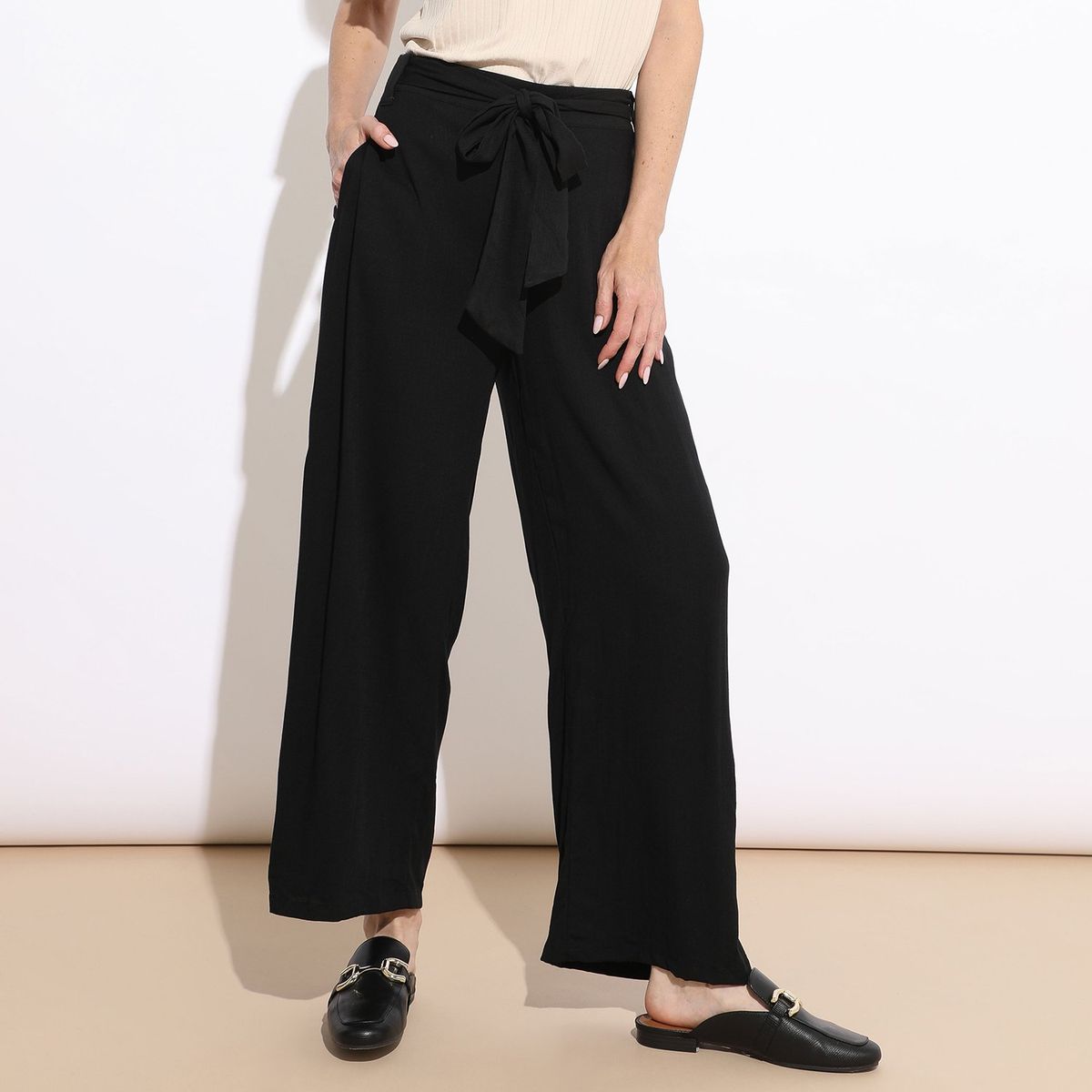 STEFANO COCCI - Pantalón Palazzo Mujer Stefano Cocci