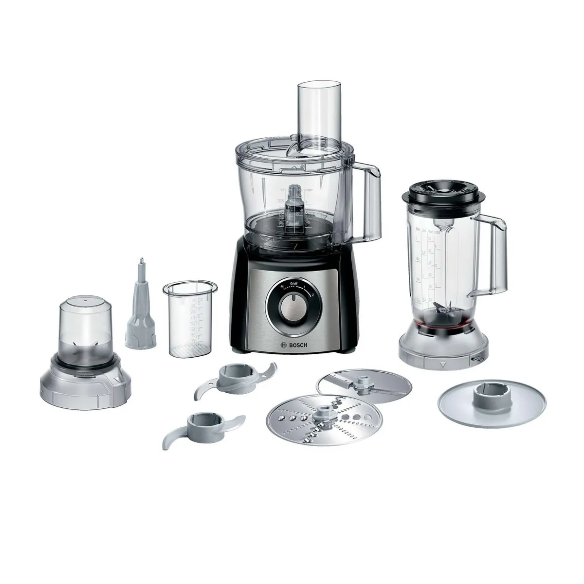 BOSCH - Procesador de Alimentos MCM3501M 800 W Inox