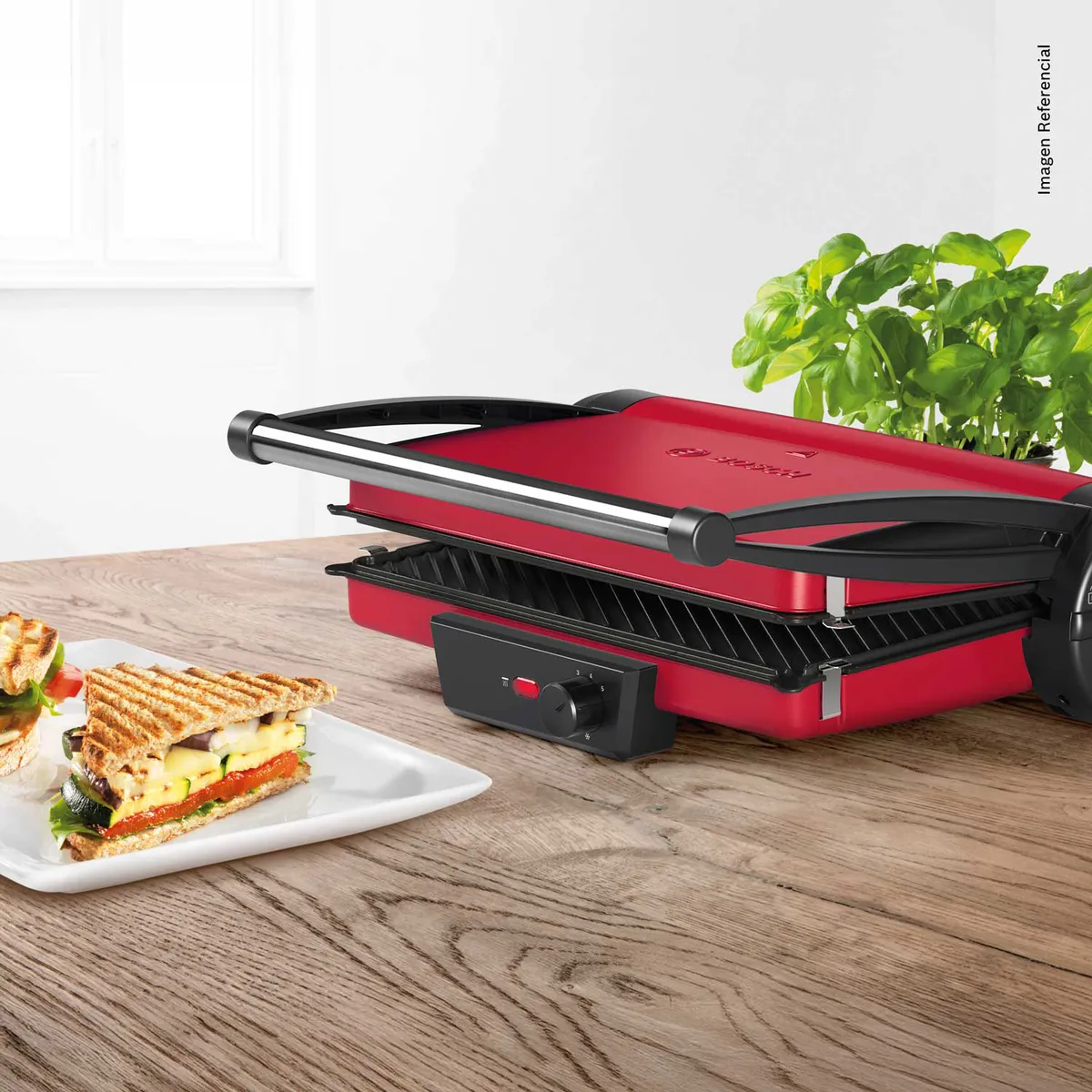 BOSCH - Parrilla Eléctrica Tcg4104 Roja