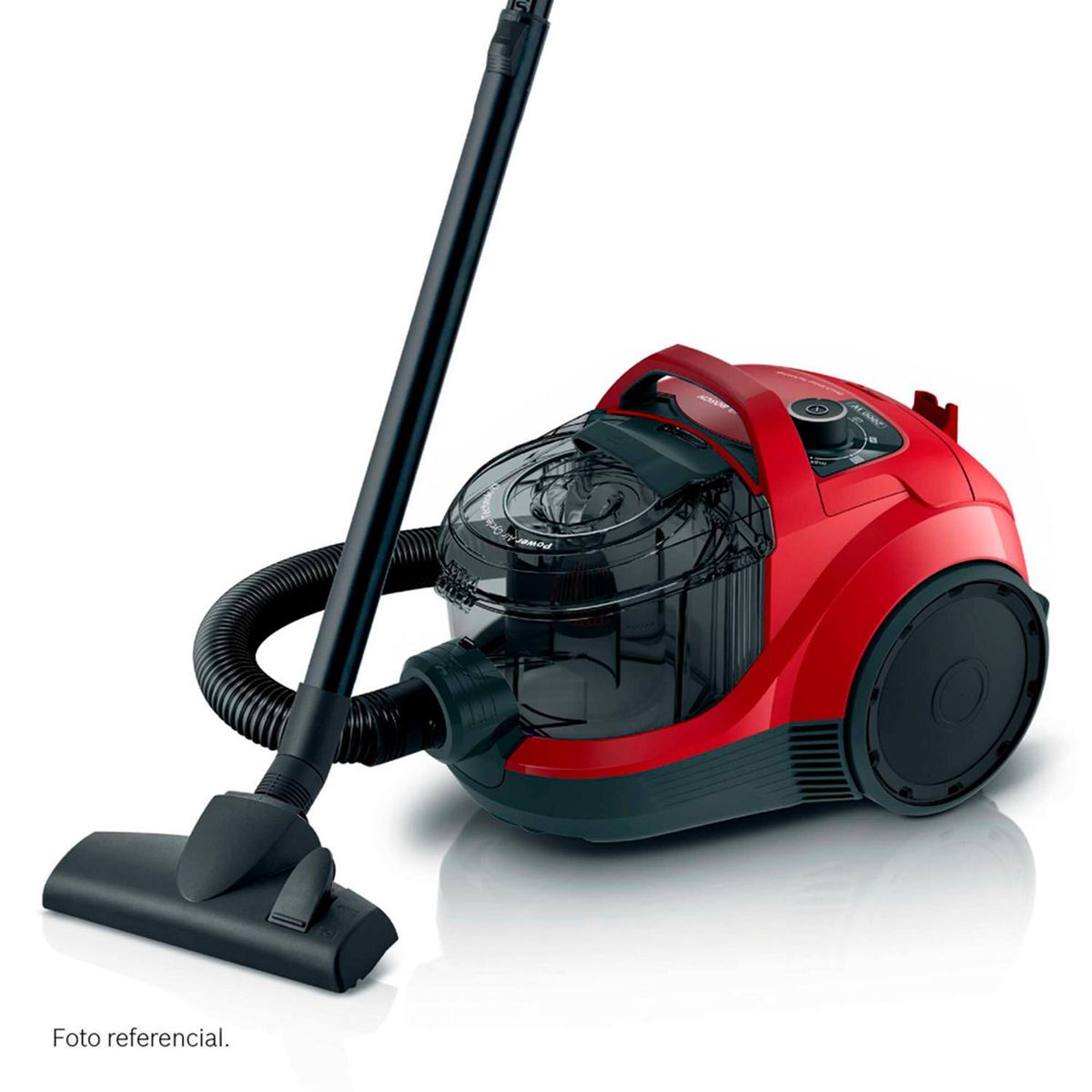 BOSCH - Aspiradora de Arrastre Bagless Roja 2000W BGS21WX200