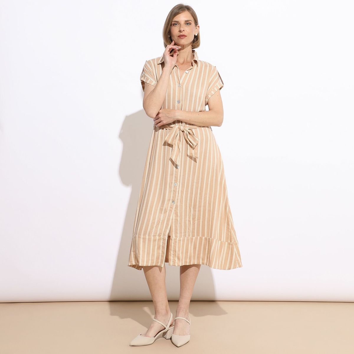 NEWPORT - Vestido Largo Casual Mujer Newport