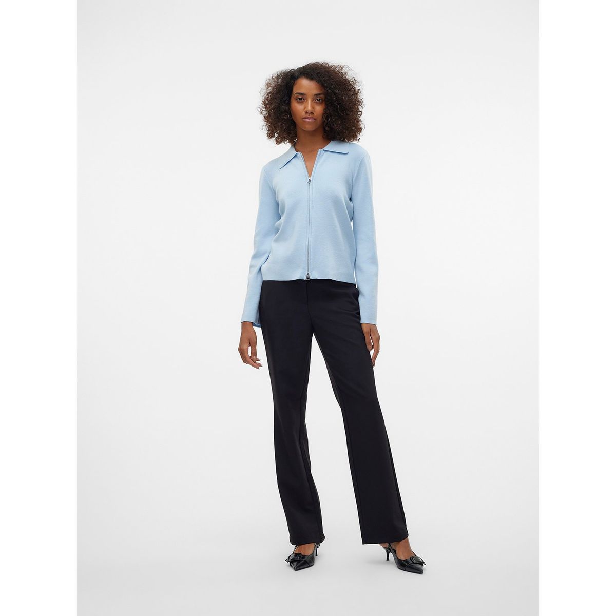 VERO MODA - Pantalón Straight Casual Mujer Vero Moda