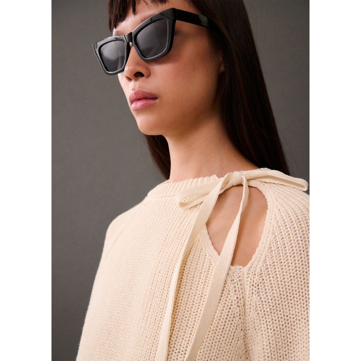 MANGO - Chompa Casual Mujer Mango