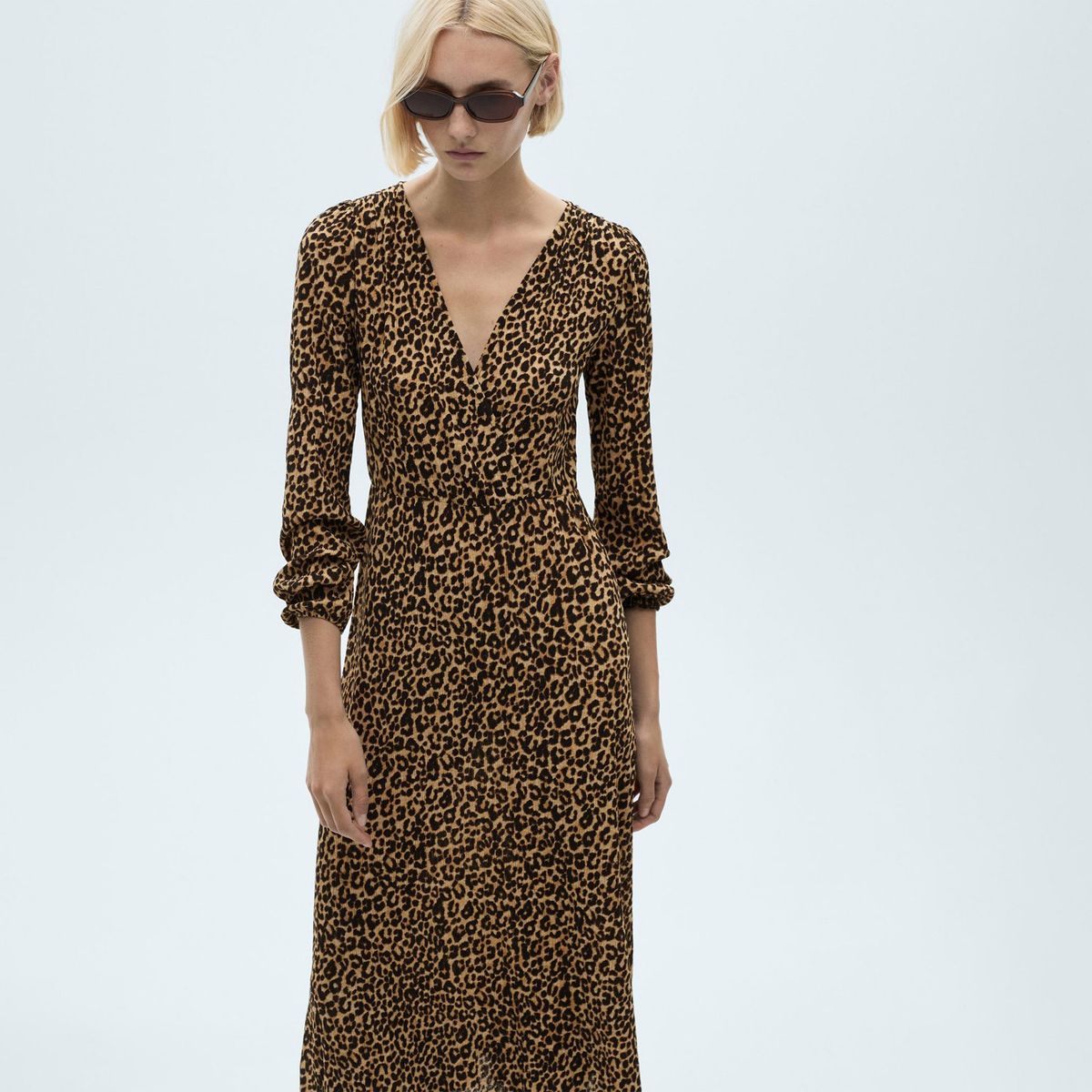 MANGO - Vestido Largo Mujer Mango