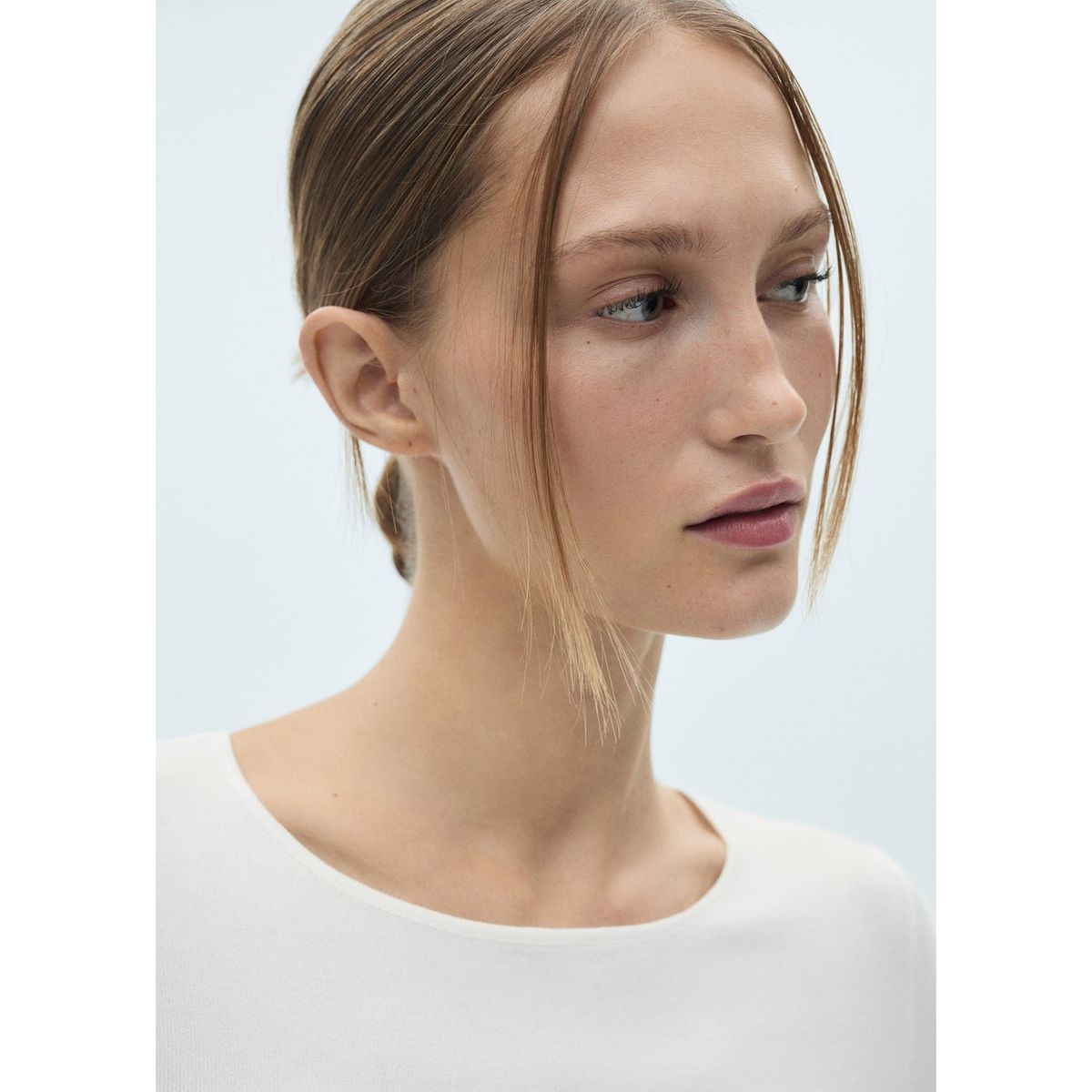 MANGO - Polo Manga Larga Mujer Mango