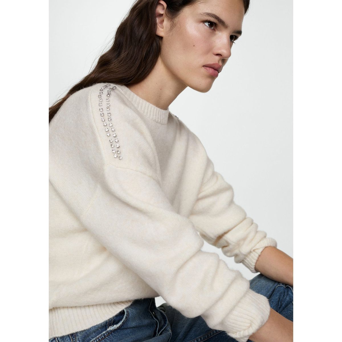 MANGO - Chompa Casual Mujer Mango