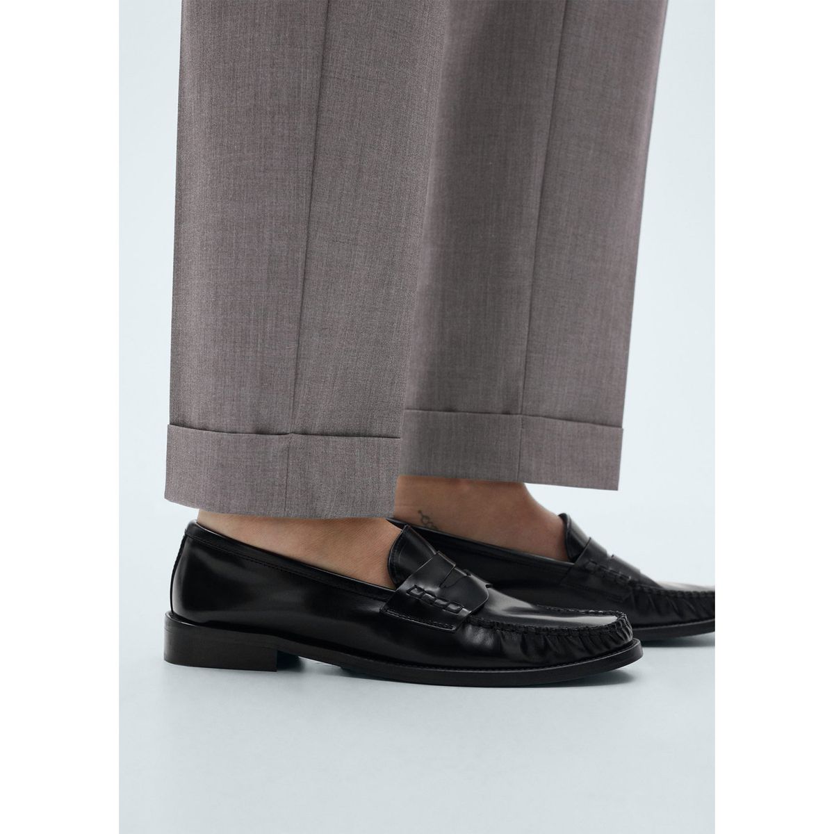 MANGO - Pantalón Straight Mujer Mango