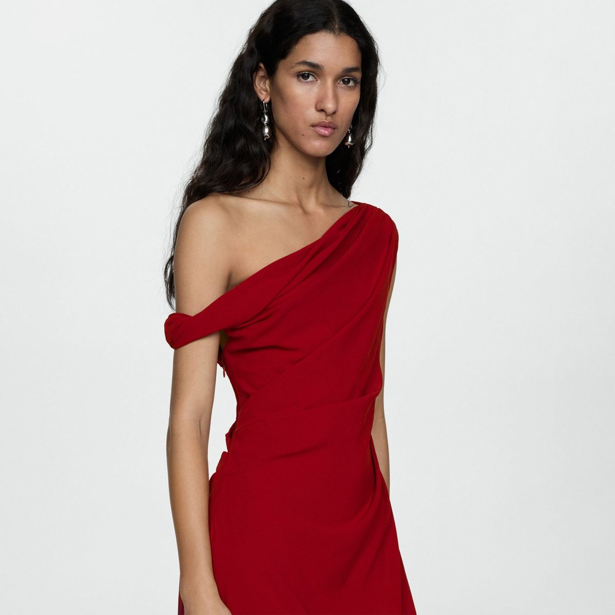 MANGO - Vestido Largo Mujer Mango