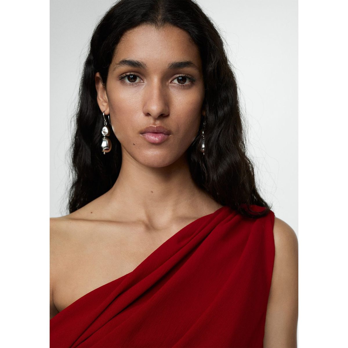 MANGO - Vestido Largo Mujer Mango