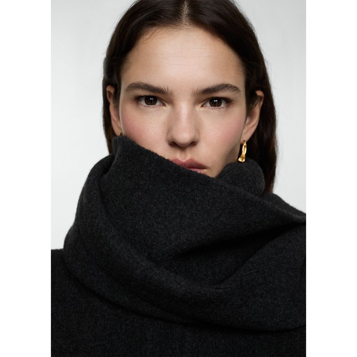 MANGO - Abrigo Casual Mujer Mango