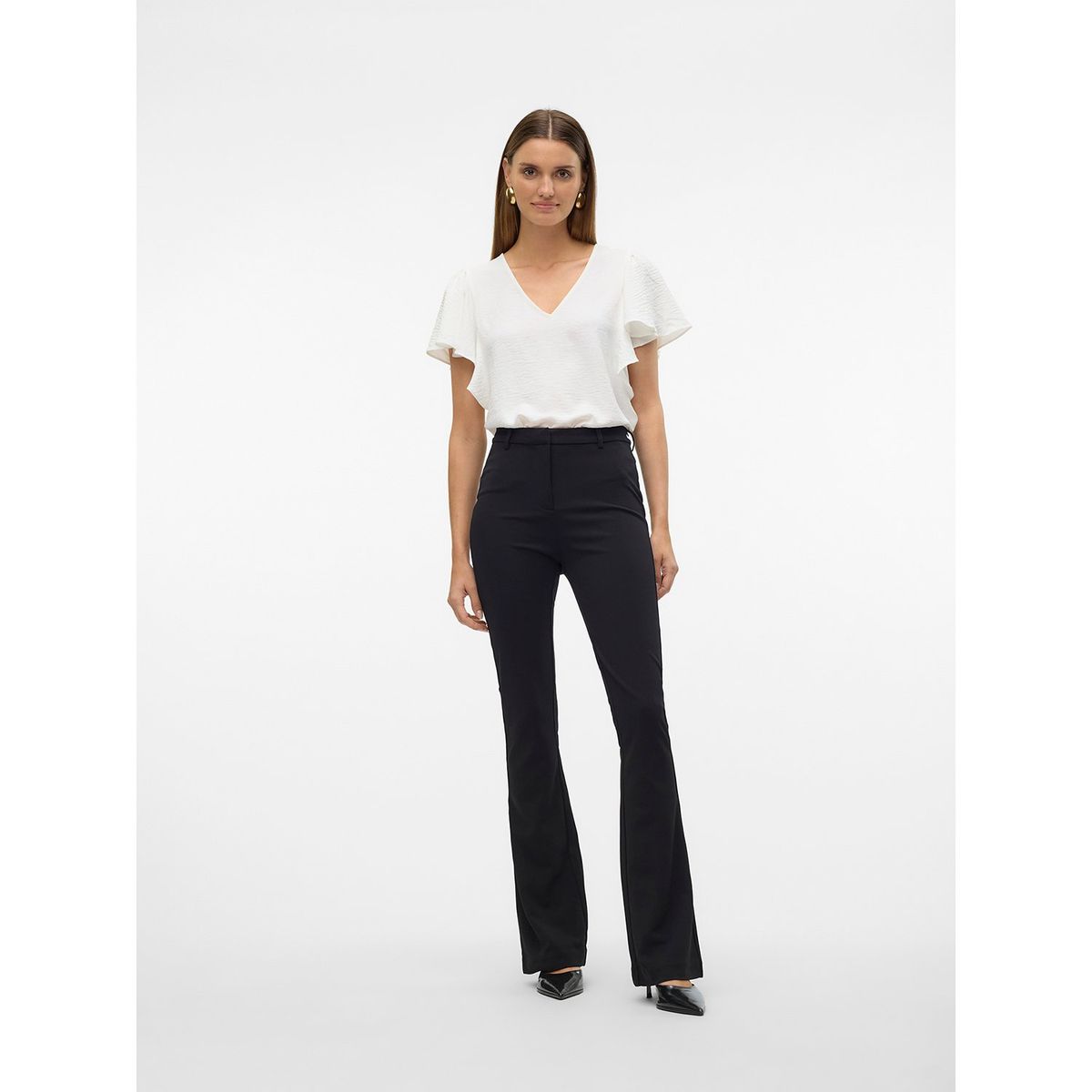 VERO MODA - Pantalón Flare Casual Mujer Vero Moda