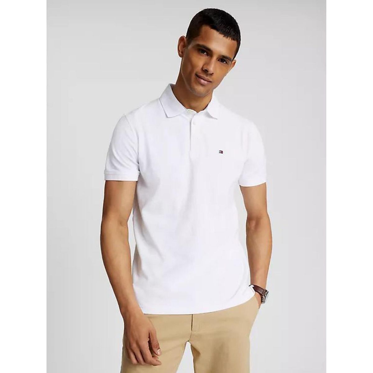 TOMMY HILFIGER - Polo Manga Corta 100% Algodón Hombre Tommy Hilfiger