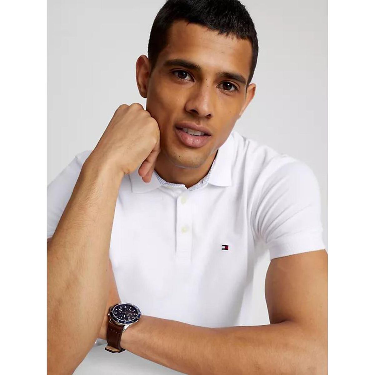 TOMMY HILFIGER - Polo Manga Corta 100% Algodón Hombre Tommy Hilfiger