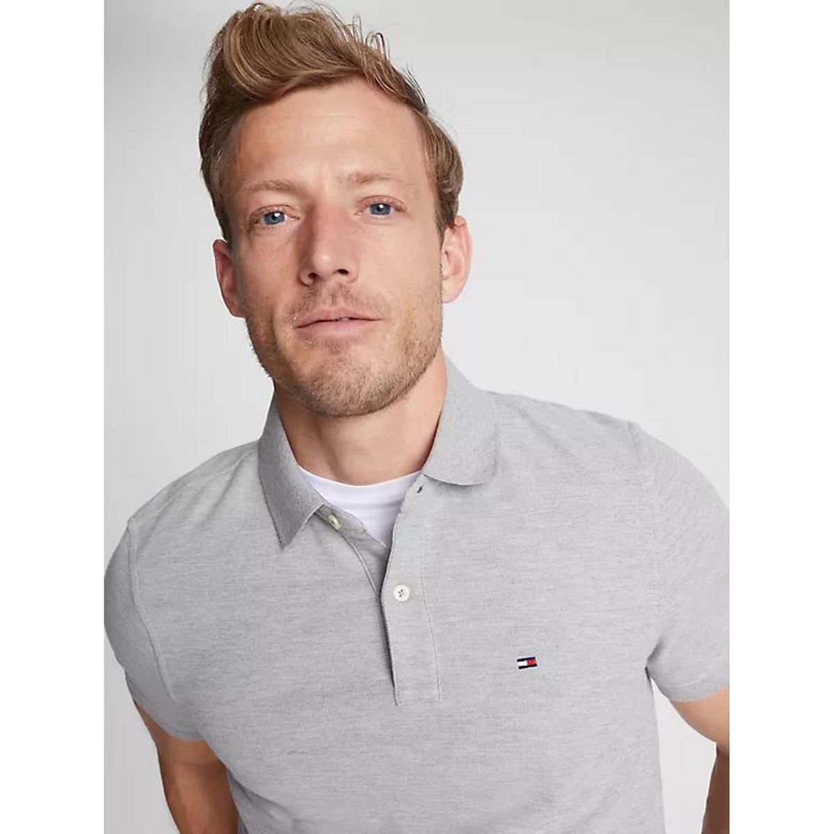 TOMMY HILFIGER - Polo Manga Corta 100% Algodón Hombre Tommy Hilfiger