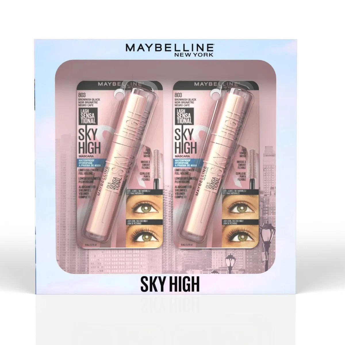 MAYBELLINE - Pack Maybelline Sky High Waterproof X2