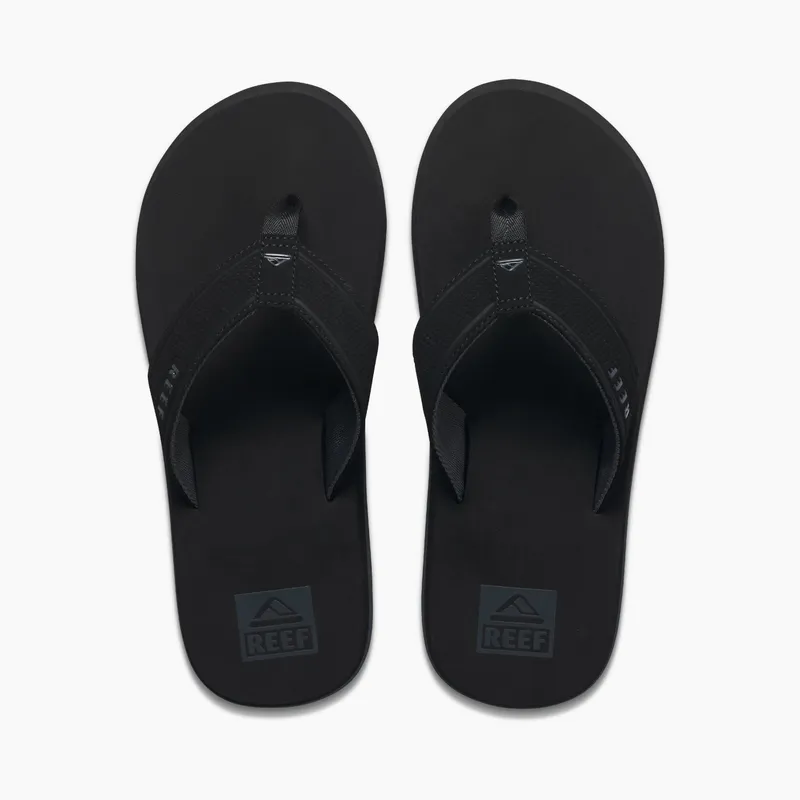 Reef Sandalias Hombre Saga Sandalias Negras Sandalias Saga