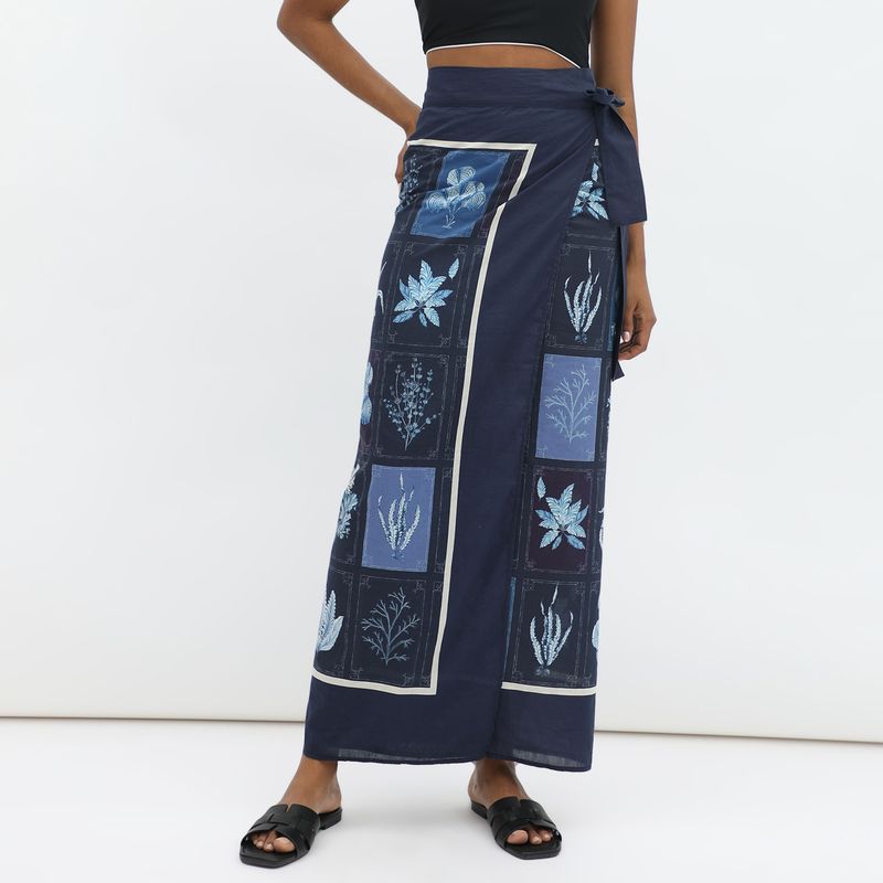 BASEMENT - Salida De Playa Falda Mujer Basement