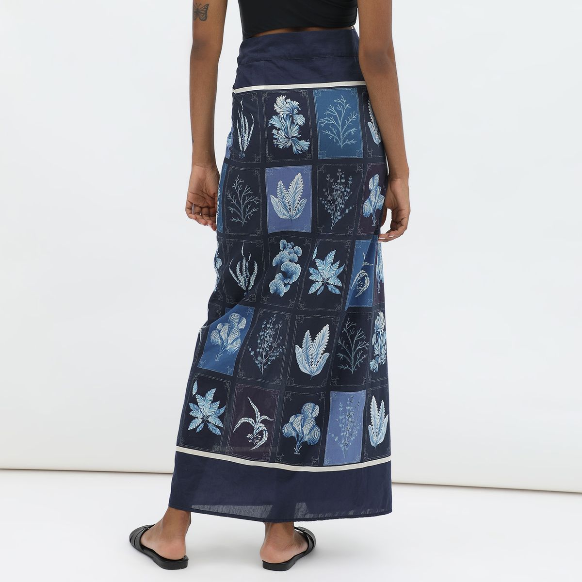 BASEMENT - Salida De Playa Falda Mujer Basement