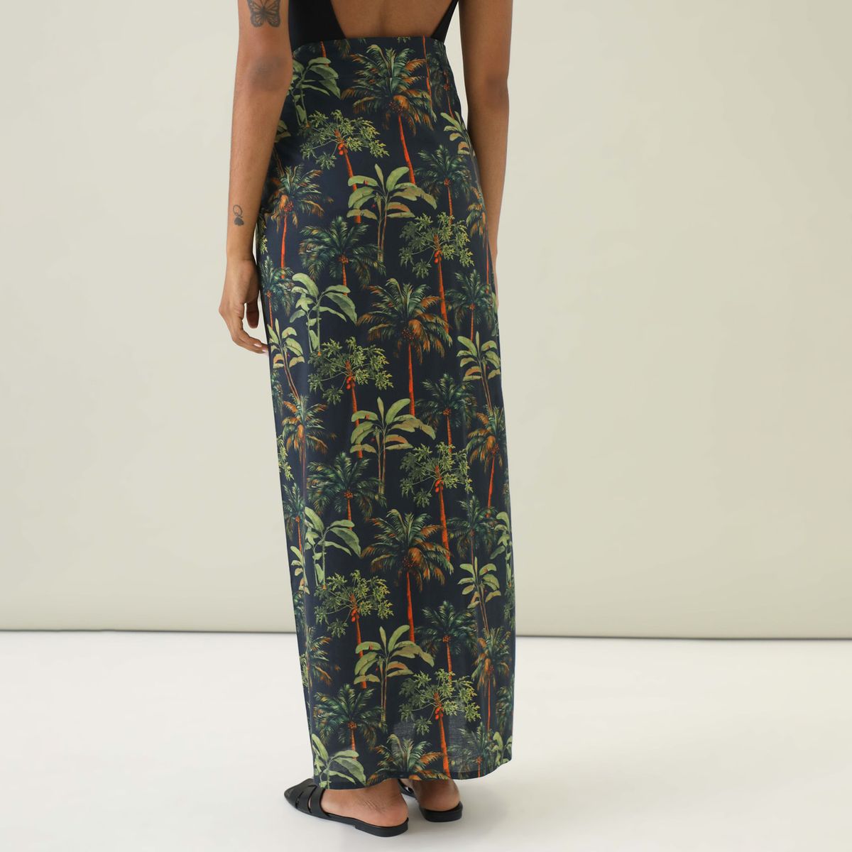 BASEMENT - Salida De Playa Falda Mujer Basement