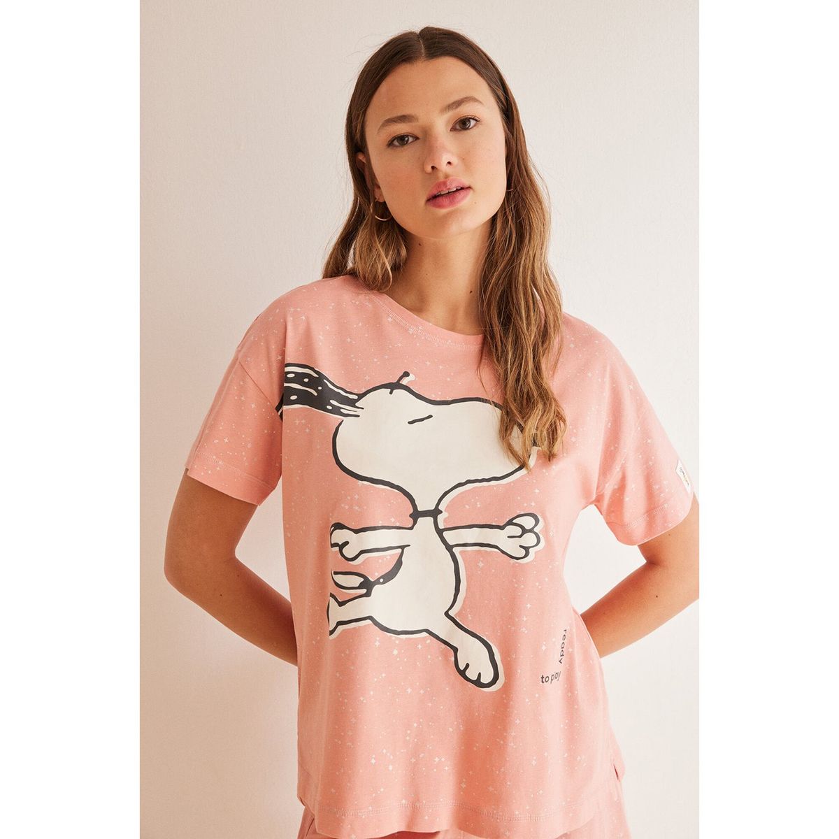 WOMEN SECRET - Pijama Manga Corta 100% Algodón Mujer