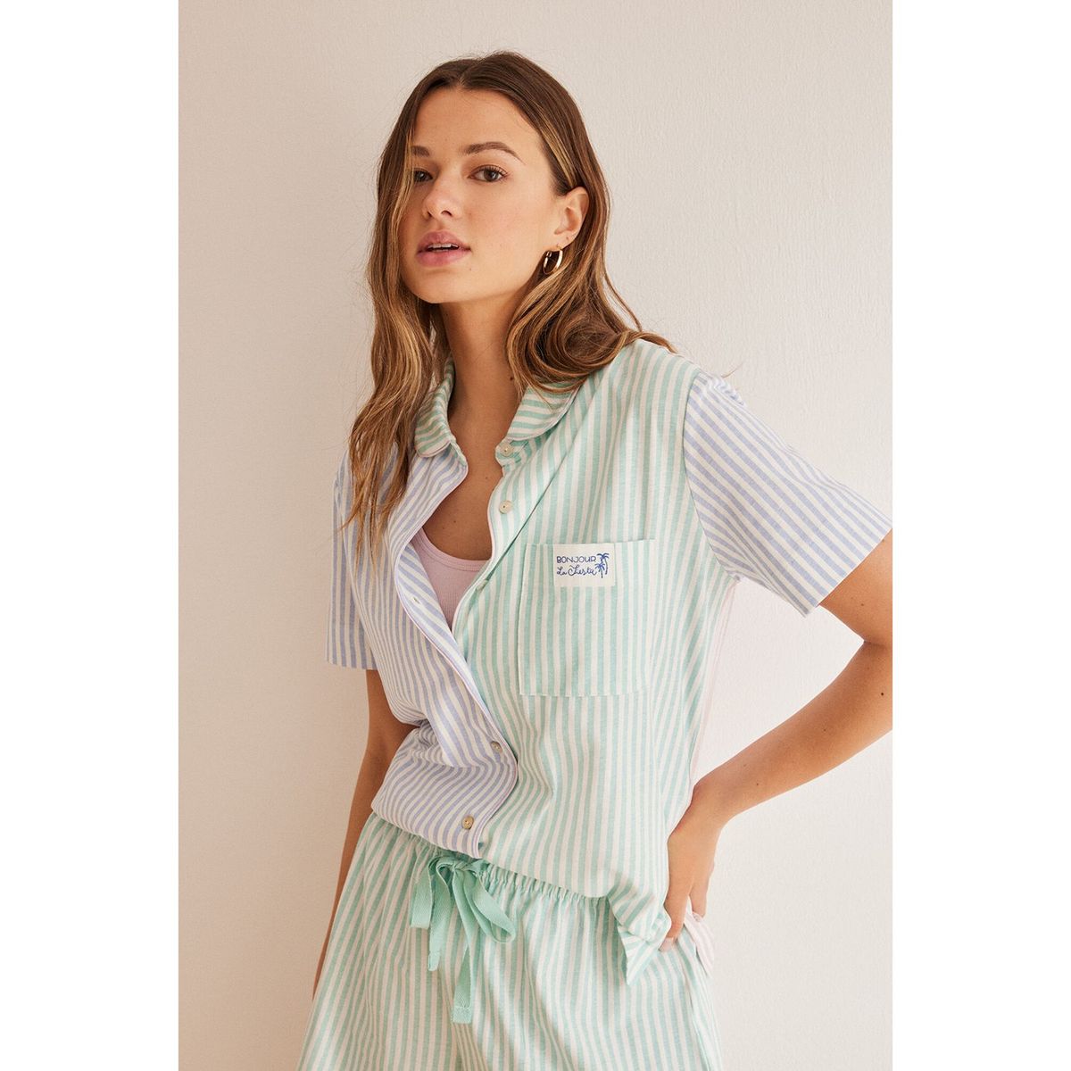 WOMEN SECRET - Pijama Manga Corta 100% Algodón Mujer Women Secret