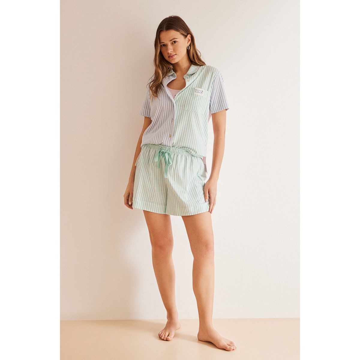 WOMEN SECRET - Pijama Manga Corta 100% Algodón Mujer Women Secret