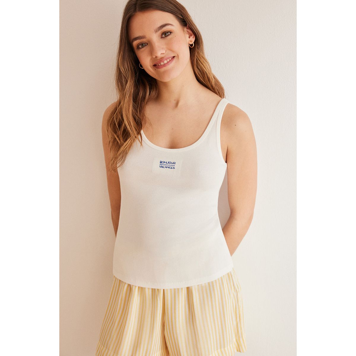 WOMEN SECRET - Pijama Manga Corta Algodón Mujer