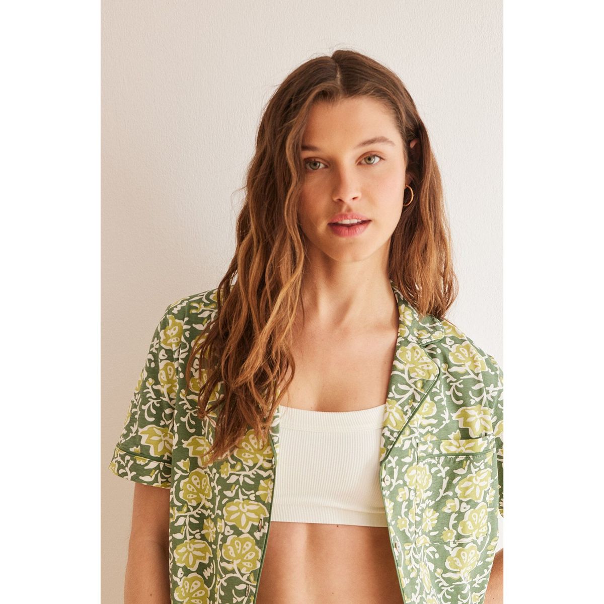 WOMEN SECRET - Pijama Manga Corta 100% Algodón Mujer