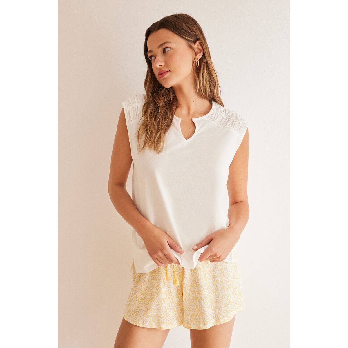 WOMEN SECRET - Pijama Manga Corta 100% Algodón Mujer Women Secret